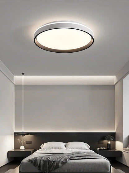 DecorBites™ LED Ceiling Lamp: Simple Modern Round Study Bedroom Balcony Light