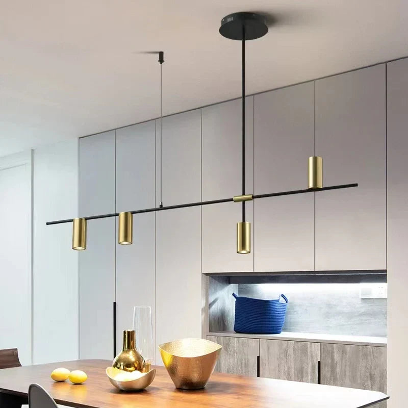 DecorBites™ Black Chandelier Pendant Lights for Dining Table, Kitchen, Living Room