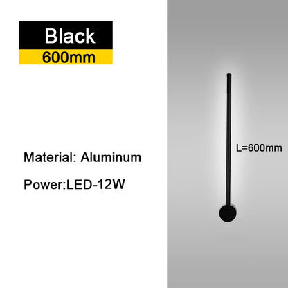 ديكوربايتس™ مصابيح حائط LED قابلة للدوران بزاوية 350 درجة لغرفة المعيشة وغرفة النوم والإضاءة الداخلية للمنزل