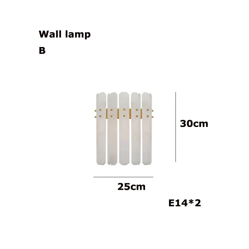 ثريا ديكوربايتس™ المعلقة من المرمر الذهبي والكروم لغرفة المعيشة