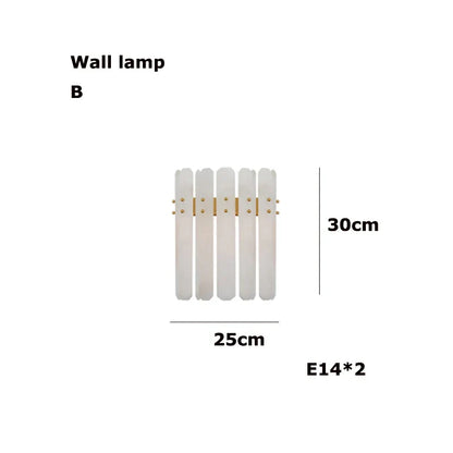 ثريا ديكوربايتس™ المعلقة من المرمر الذهبي والكروم لغرفة المعيشة