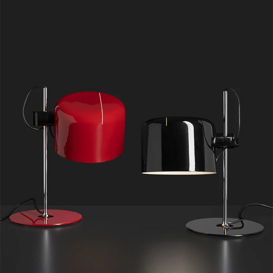 DecorBites™ Chrome Coupe Table Lamp: Adjustable, Colorful, and Funky Bedroom Living Decor