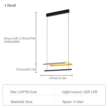 DecorBites™ Kitchen Island Hanging Lamps Pendant Lights Chandelier Loft Home Decor