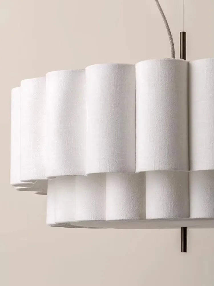 DecorBites™ Bohemia Fabric Chandelier Pendant Lamp for Living Room, Bedroom - Modern Indoor Lighting Fixtures