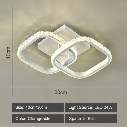 Lámpara de techo LED DecorBites™ para iluminación moderna de salas de estar y dormitorios