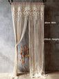 Macrame Cotton Door Curtain | Boho Wall Hanging Tapestry by Decobites