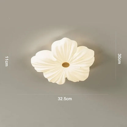 Lámpara de techo DecorBites™ Cream Wind con protección ocular para sala de estar y dormitorio