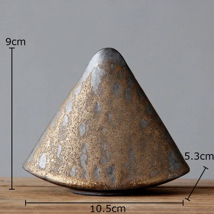 DecorBites™ Coarse Pottery Vase Small Flower Pot Room Aesthetic Decor