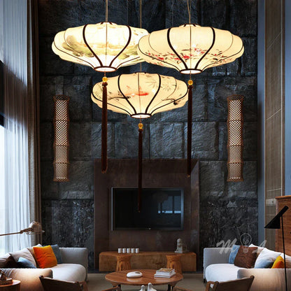 DecorBites™ Chinese Style Flower Pendant Light for Home Decor and Kitchen Lighting