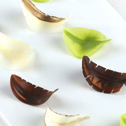 DecorBites™ Chocolate Leaf Knife Fondant Tool: Stainless Steel Cake Decoration & Baking Accessory