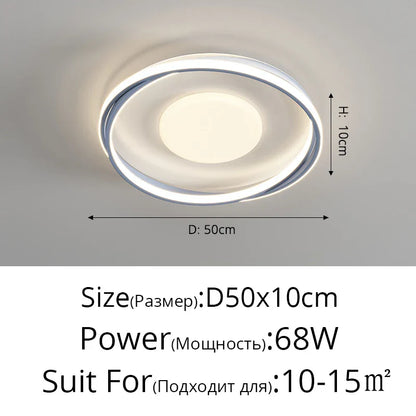 ثريا أكريليك DecorBites™: إضاءة داخلية بسيطة لغرفة المعيشة وغرفة النوم والمطبخ