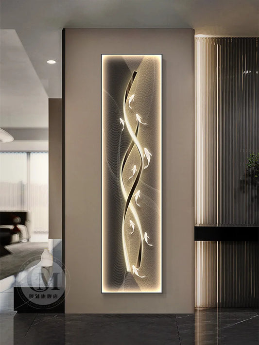 DecorBites™ Dimmi Modern Abstract Wall Lamp for Living Room Bedroom Dining Room