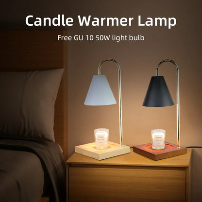 DecorBites™ Aromatherapy Melting Lamp with Timer - Modern Table Decoration and Candle Warmer