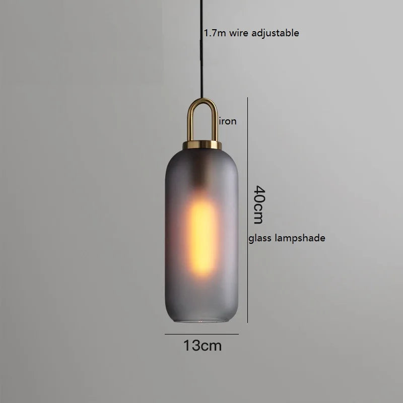 Lámpara colgante LED DecorBites™ con bola de cristal: Lámparas colgantes modernas para el hogar, restaurantes y cafeterías.