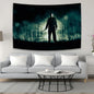 Halloween Michael Myers Tapestry by Decobites: Horror Movie Aesthetic Room Decor & Background.