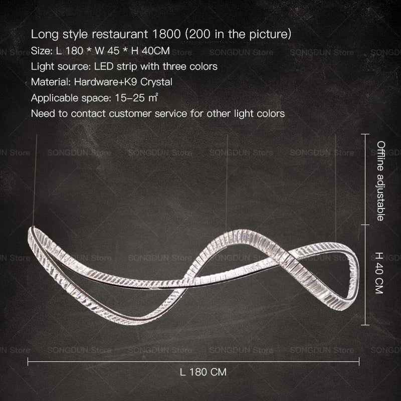 DecorBites™ Crystal Chandelier Luxury Designer Light for Elegant Living Spaces