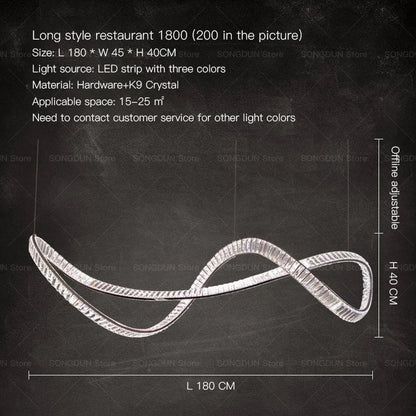 DecorBites™ Crystal Chandelier Luxury Designer Light for Elegant Living Spaces