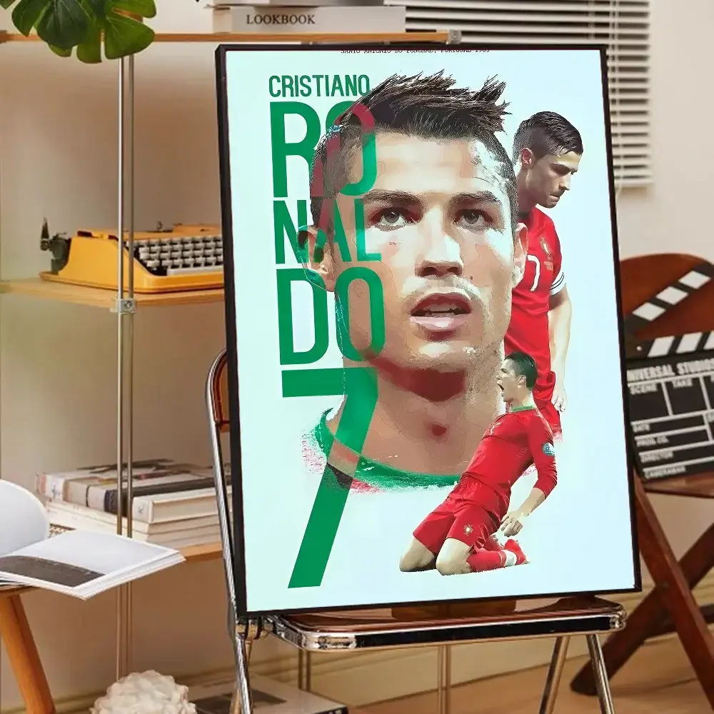 DecorBites™ CR7 Self-Adhesive Art Poster for Home Decor