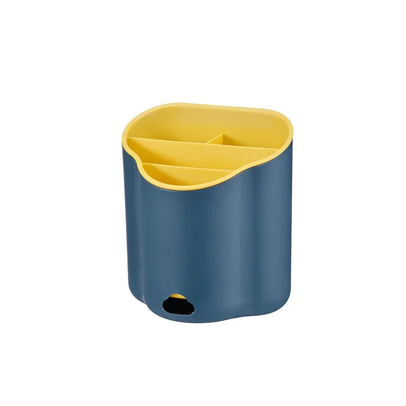 DecorBites™ Double Layer Cutlery Holder - Kitchen Tool Organizer