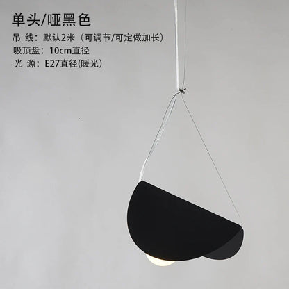 ديكوربايتس™ مصباح معلق هندسي من الحديد لغرفة الطعام أو غرفة النوم أو غرفة الأطفال