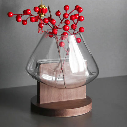DecorBites™ Glass Vase Terrarium Home Decoration Accessory
