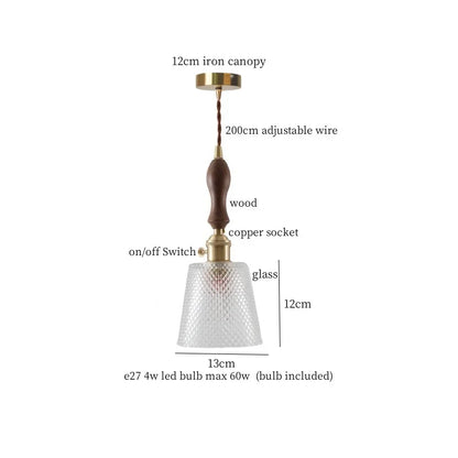 DecorBites™ Green Glass LED Pendant Lights - Nordic Minimalist Style for Bedroom, Living Room