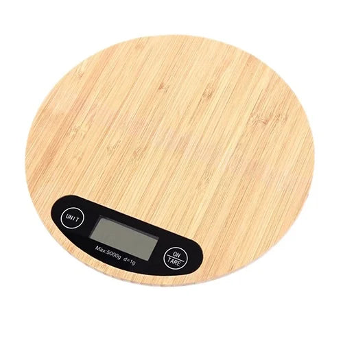 DecorBites™ Digital Kitchen Scale with LCD Display and Tare Function - 5KG Capacity