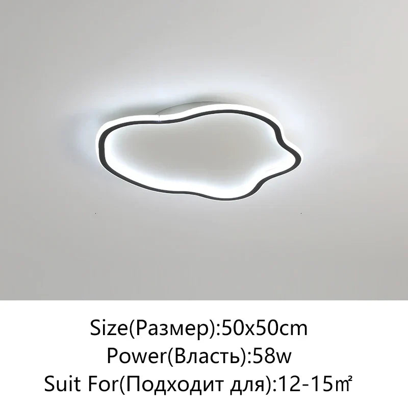 DecorBites™ LED Ceiling Light: Minimalist Home Lighting Fixture for Living Room, Bedroom, Kitchen