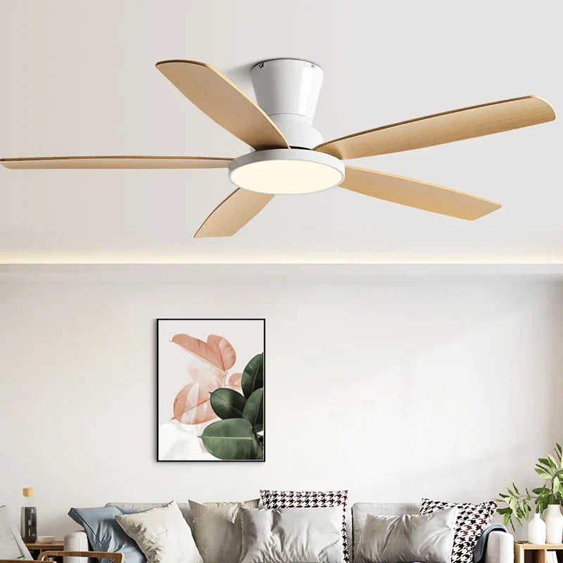 DecorBites™ 72" DC Ceiling Fan Light Remote Control Strong Winds Living Room Mute Chandelier