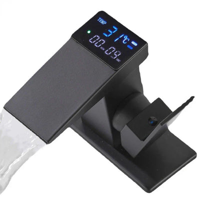 DecorBites™ Digital Display Basin Faucet with Hydroelectric Power Generation