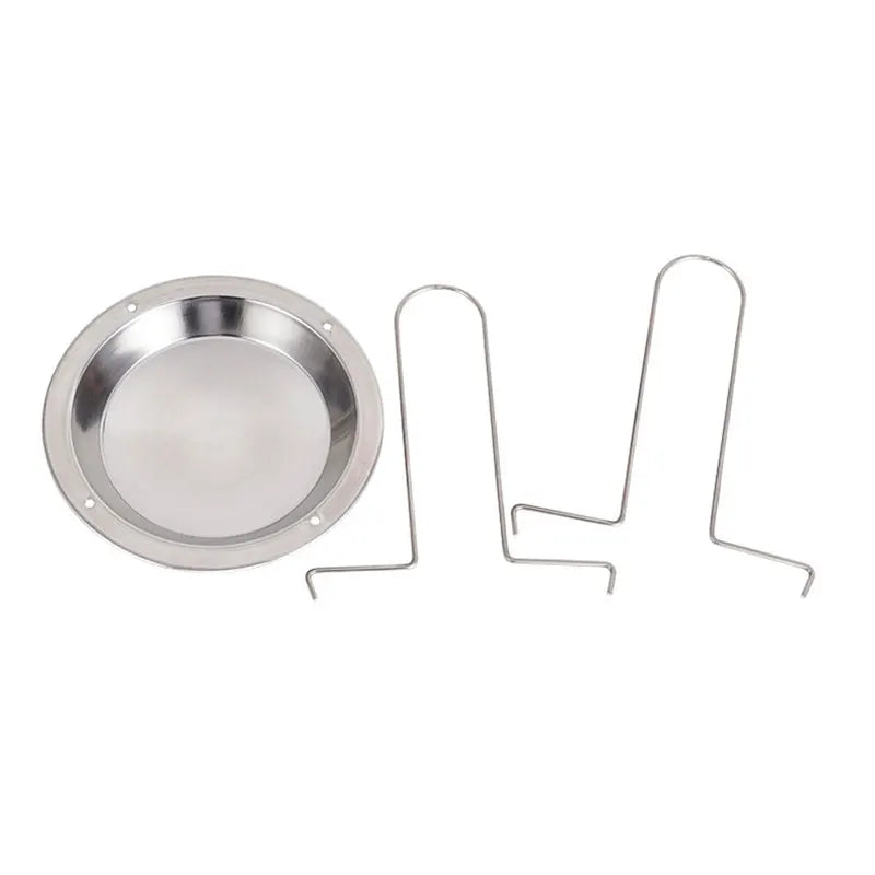 DecorBites™ Chicken Roaster Rack & Bowl Set - Stainless Steel BBQ Grill Stand for Oven