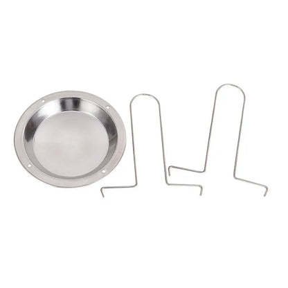 DecorBites™ Chicken Roaster Rack & Bowl Set - Stainless Steel BBQ Grill Stand for Oven