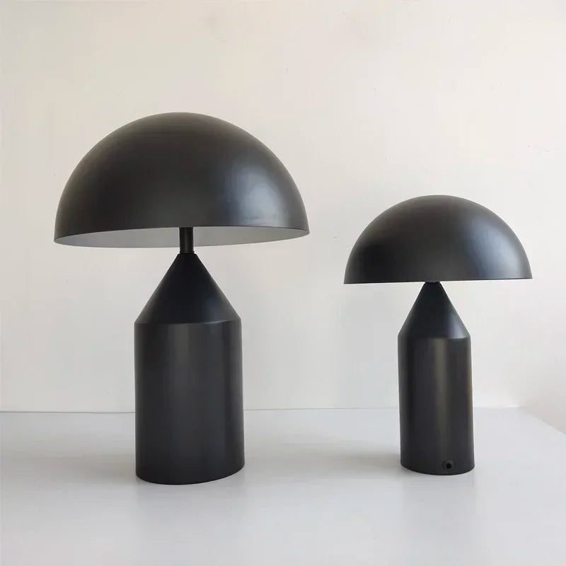 DecorBites™ Iron Mushroom Table Lamp: Minimalist Nordic Design for Home Decor & Lighting