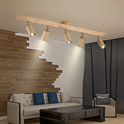 مصباح سقف LED GU10 قابل للتعديل من DecorBites™ لإضاءة المنزل