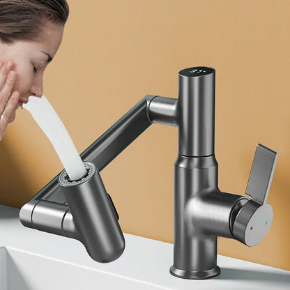 DecorBites™ LED Bathroom Basin Faucet 360 Rotation Mixer Sink Tap with Multifunction Stream Sprayer