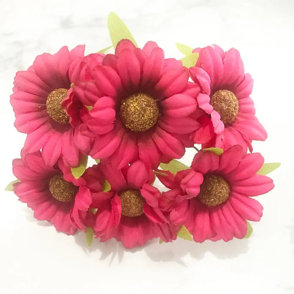 DecorBites™ Paquete de 200 piezas de bayas y estambres de flores de rosa roja mixtas para decoración DIY