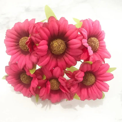 DecorBites™ Paquete de 200 piezas de bayas y estambres de flores de rosa roja mixtas para decoración DIY