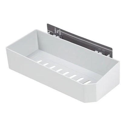 رفوف الحمام DecorBites™‎ المُثبَّتة على الحائط، سلة تنظيم الدش، رف تخزين