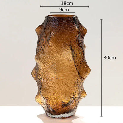 Terrario de cristal DecorBites™ con forma de pepino de mar verde para decoración del hogar