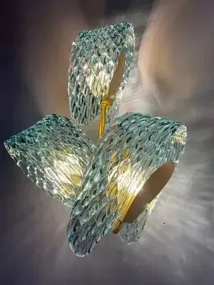 DecorBites™ Blue Glass LED Pendant Lamps - Modern Designer Lighting