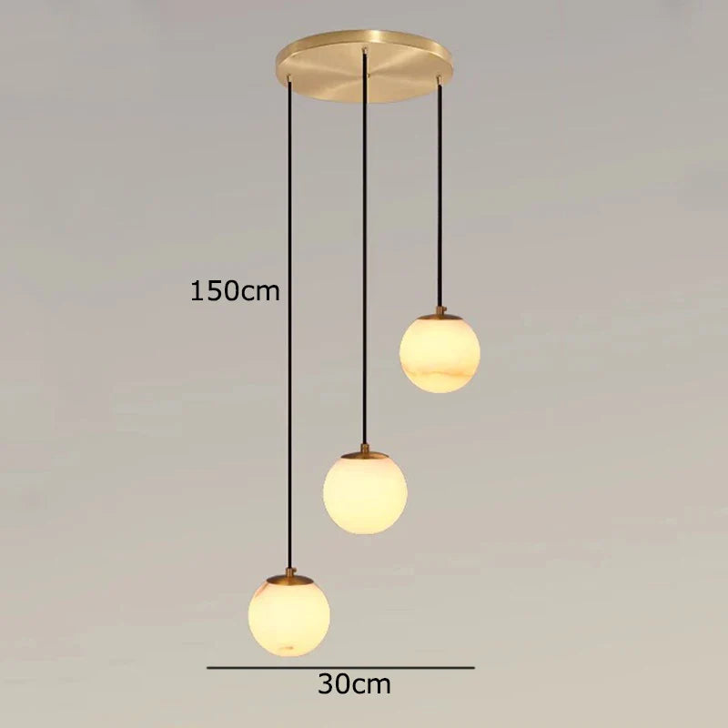 DecorBites™ LED Pendant Light Chandeliers for Living Room Staircase Indoor Lighting