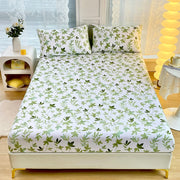 Gold Feather Bedding Set
