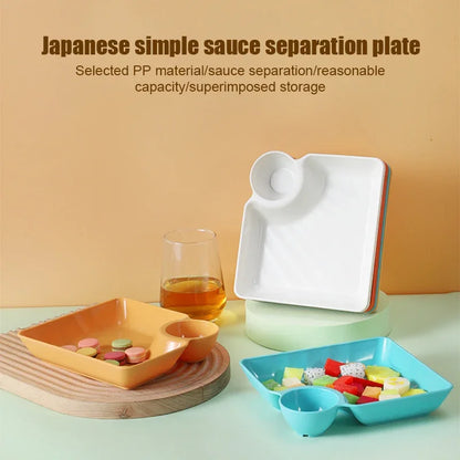 DecorBites™ Kitchen Tableware Set for Serving Dumplings, Sushi, Desserts, and Fruits