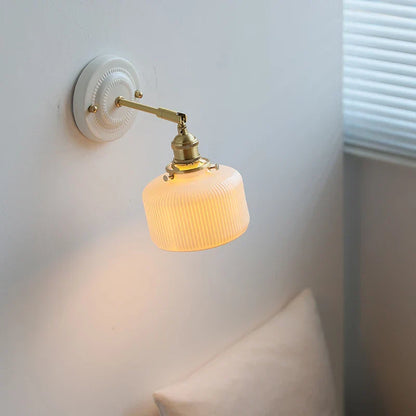 DecorBites™ Ceramic LED Wall Lamp Bedroom Kitchen Bathroom Mirror Bedside Stair Light