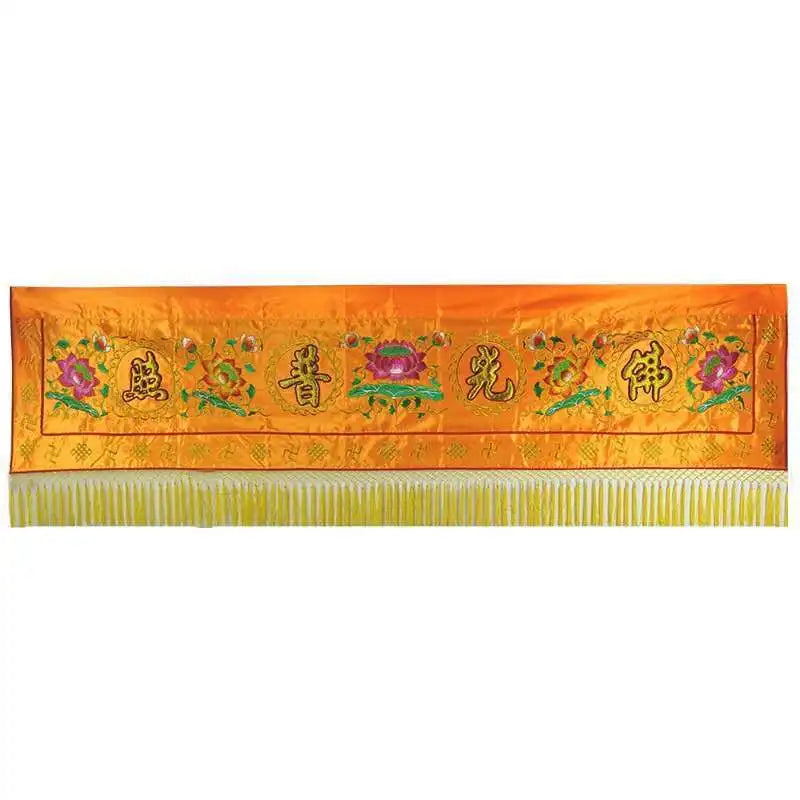 DecorBites™ Juego de cortinas de altar colgantes de pared con diseño de dragón para el culto budista en el hogar o templo