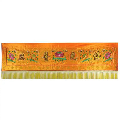 DecorBites™ Juego de cortinas de altar colgantes de pared con diseño de dragón para el culto budista en el hogar o templo