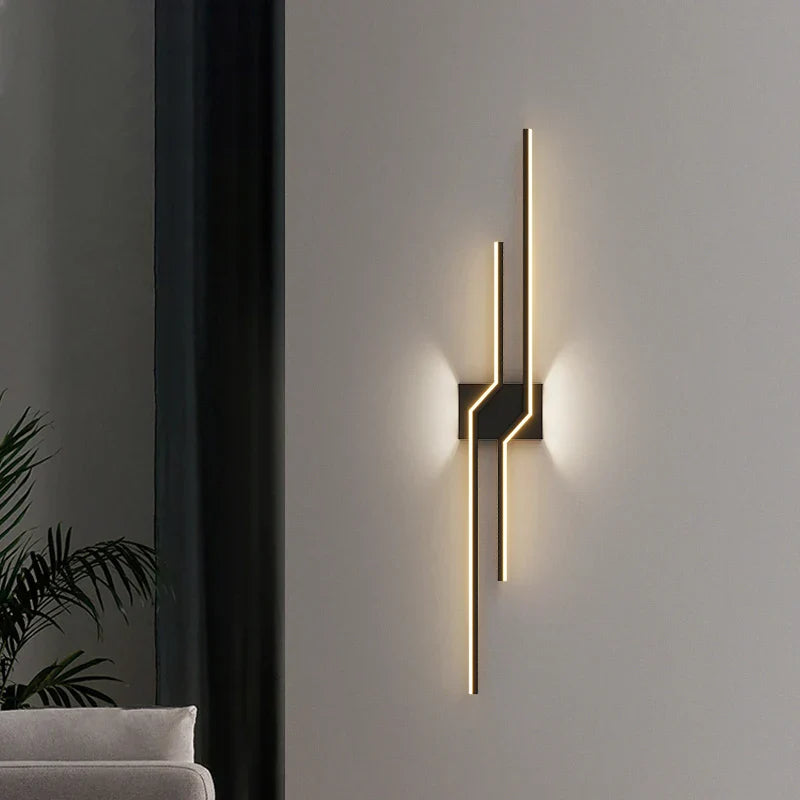 DecorBites™ LED Wall Lamp: Modern Long Strip Design for Aisle, Bedroom, Closets - Indoor Sconces Lighting