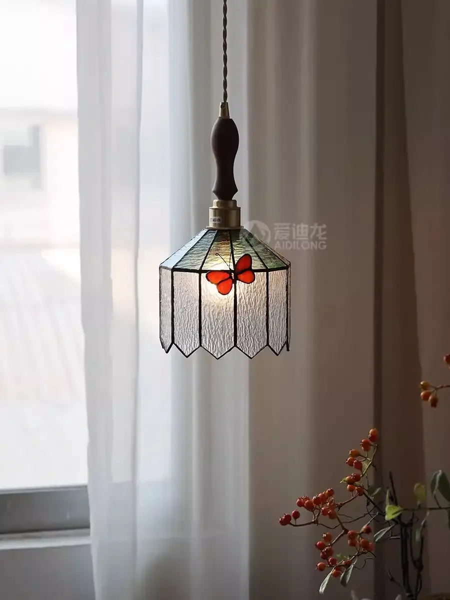 DecorBites™ Butterfly Chandelier: French Retro Nostalgic Lighting for Bedroom, Restaurant, Bar, Foyer