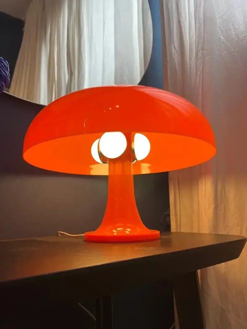 DecorBites™ New Led Mushroom Table Lamp for Hotel Bedroom Bedside Living Room Decoration Lighting Modern Minimalist