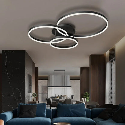 DecorBites™ LED Chandelier Modern Style Ceiling Lamp Bedroom Dining Room Light